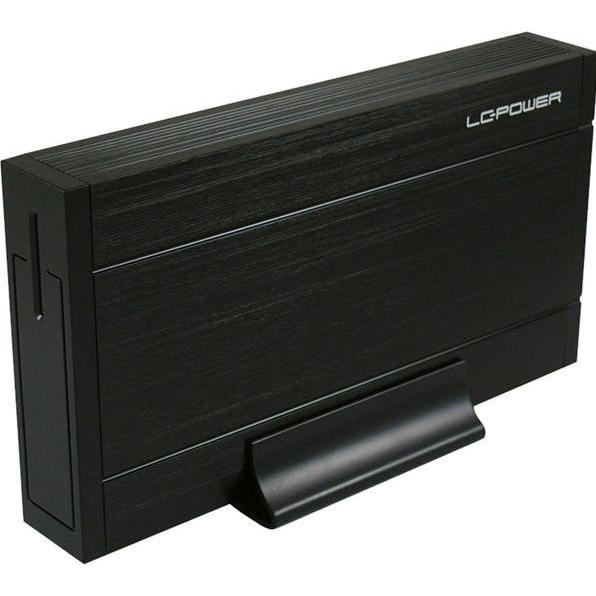 Thumbnail - LC-Power ext. 3.5" Gehäuse LC-35U3-Sirius (3.5"), Festplattengehäuse, Schwarz