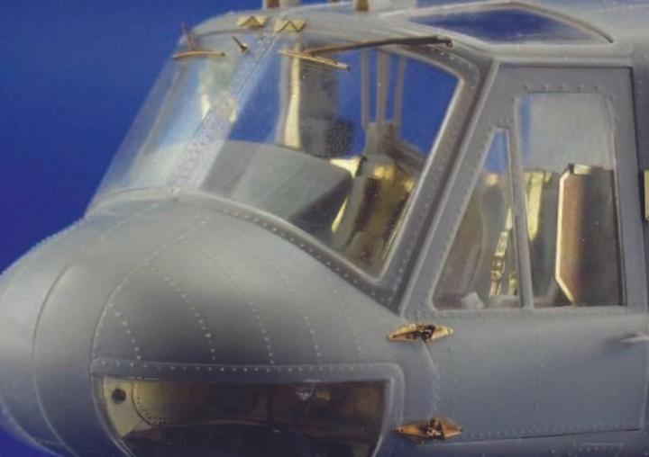 Actual product image Eduard UH-1C Huey Exterior for Academy Kit
