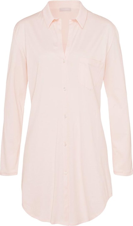 Immagine prodotto Hanro Camicia da notte Cotton Deluxe - 90 cm di lunghezza - manica lunga (M)