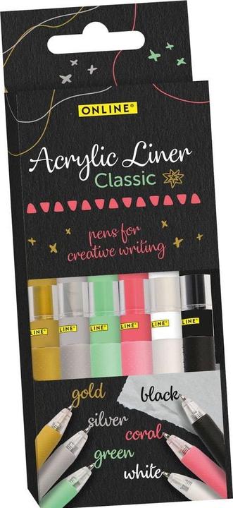 Image du produit Online Acryl Liner Set (6x)
