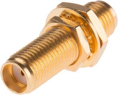 Image du produit RS PRO RF coax adapter SMA bulkhead jack - jack