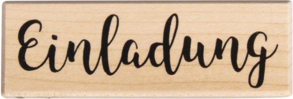 Image du produit Rayher Tampon "Invitation", 3x9cm