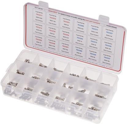 Produktbild RS PRO Fuse kit 5x20 fast and slow ceramic 250v