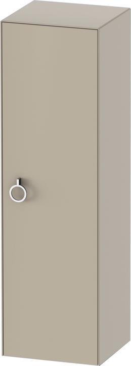 Duravit White Tulip half height cabinet, width 400 x depth 360mm, 1 door stop right with handle, WT1 (40 x 36 x 132 cm)