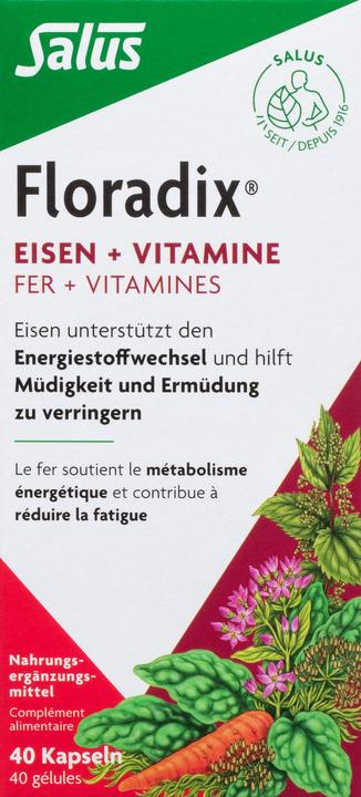Image du produit Salus Fer + vitamines (1 pcs, Capsules, 73 g)
