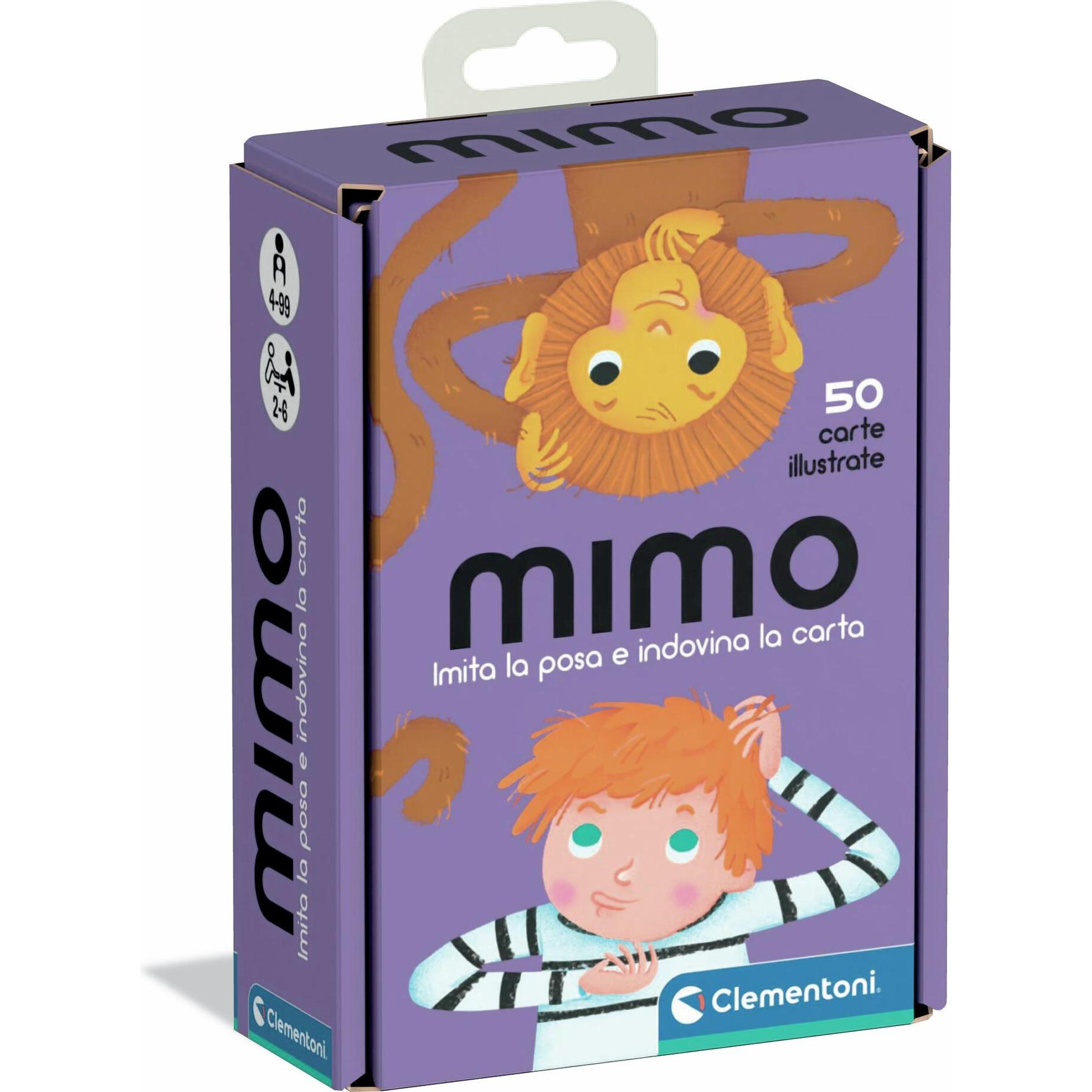 Clementoni Multicolore Carta Mimo It (Italiano, 2 - 6 Giocatori)
