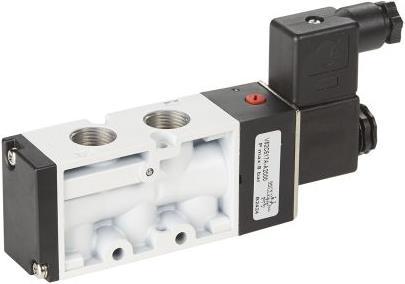 Actual product image RS PRO 5/2 Solenoid Operated Valve, G1/4", 24V