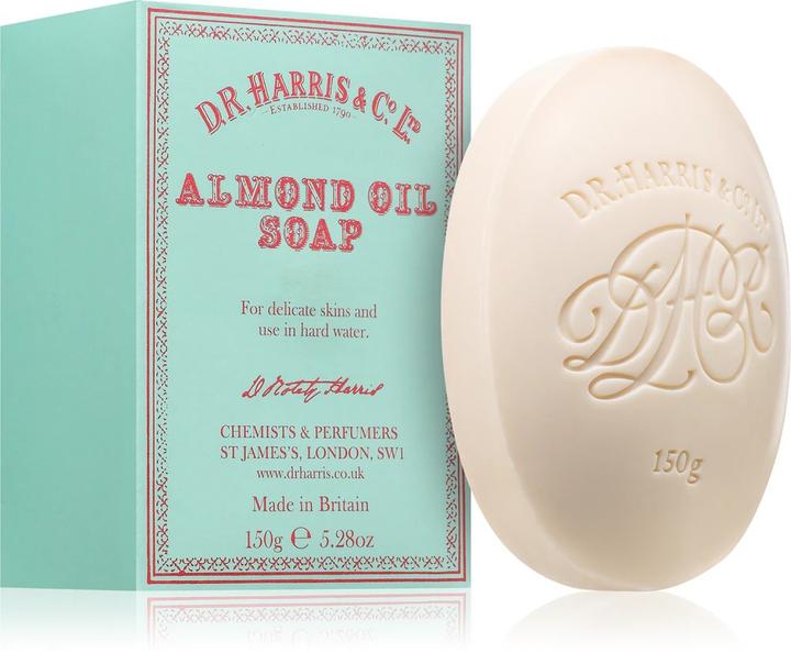 Produktbild D.R. Harris Badeseife mit Mandelöl (Hartseife, 150 g)