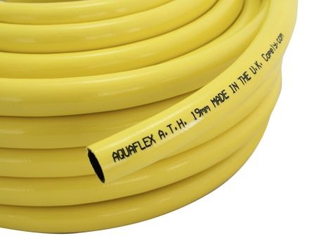 Produktbild Rs Pro PVC Water Hose, Yellow, 13mm ID, 25m