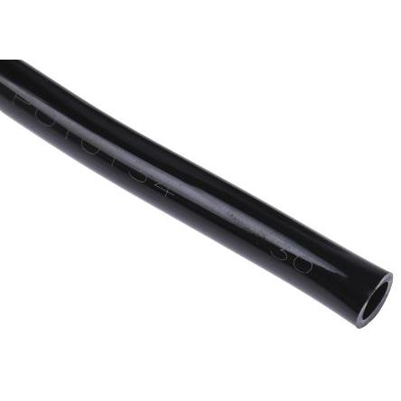 Rs Pro, Zubehör Druckluftwerkzeug, Polyurethane Tube, Black 4mm ID, 6mm OD