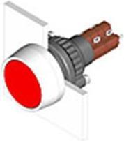 Actual product image EAO Modular switch actuator Illuminated push
