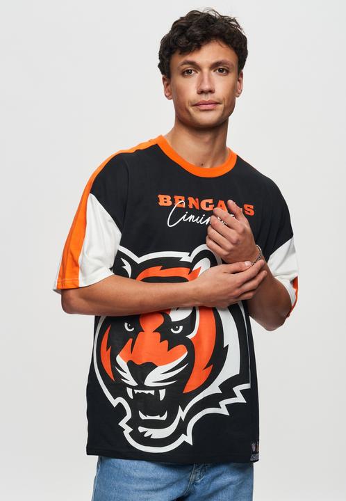 Immagine prodotto Recovered Re:Camicia oversize coperta - NFL Cincinnati Bengals (M)