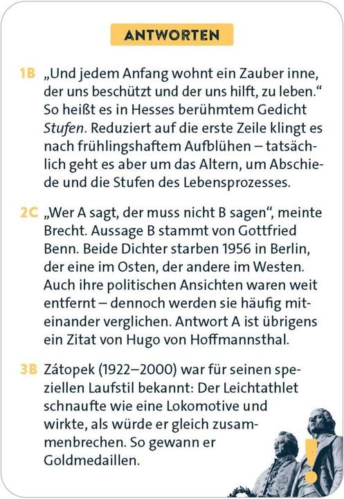 Immagine prodotto Classici Quiz Grandi Citazioni (Tedesco)