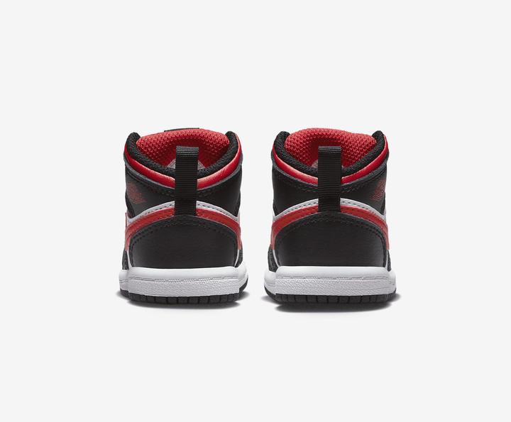 Produktbild Jordan 1 Mid Black Fire Red (TD) (18.5)