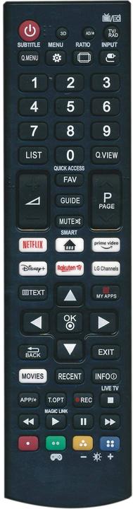 Actual product image Jolly Line Compatible LG (Device-specific remote control, Infrared)