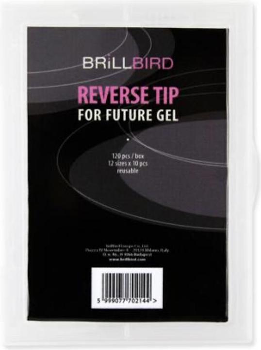 BrillBird Future Gel Reverse Tip 120pcs. (Séchoirs pour vernis à ongles)