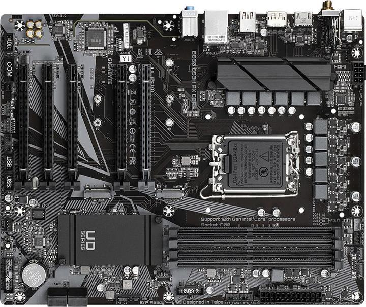 Produktbild Gigabyte B660 DS3H AX (LGA 1700, Intel B660, ATX)
