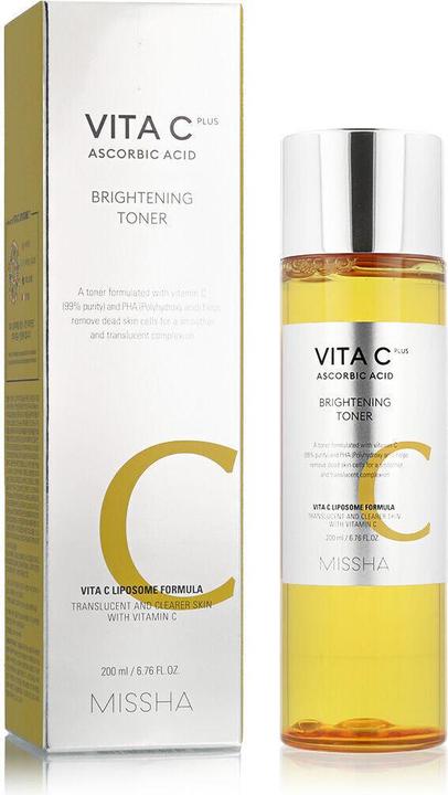 Image du produit Missha Vita C Plus (Tonique visage, 200 ml)