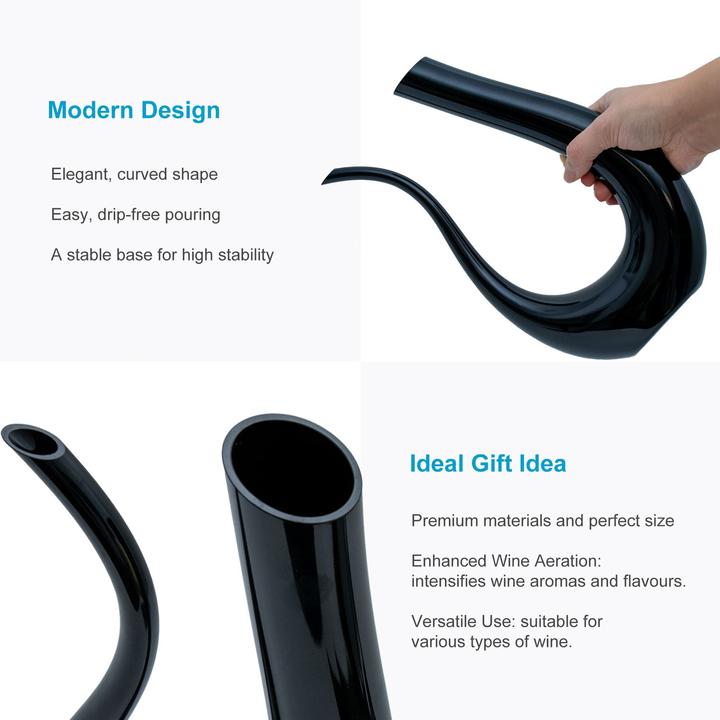 Produktbild Intirilife Wein Dekanter Karaffe U-Form (0.75 l)