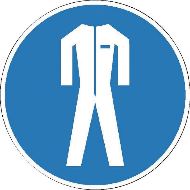 Produktbild BRW Gebotsschild Schutzkleidung benutzen - Ø 20 cm