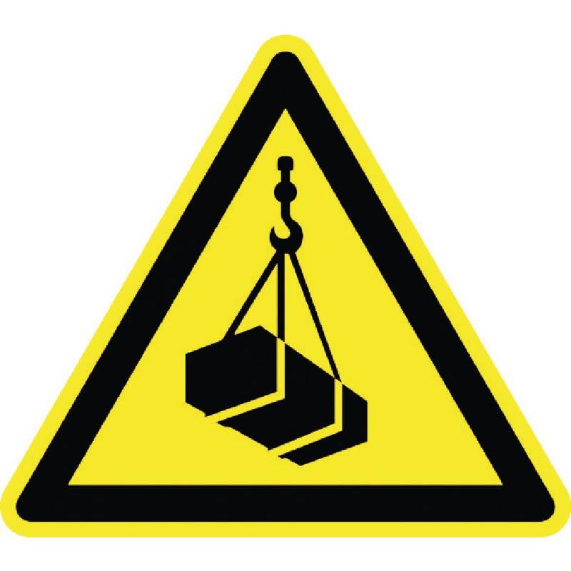 BRW, Sicherheitskennzeichnung, Warnschild Schwebende Last - 10 cm