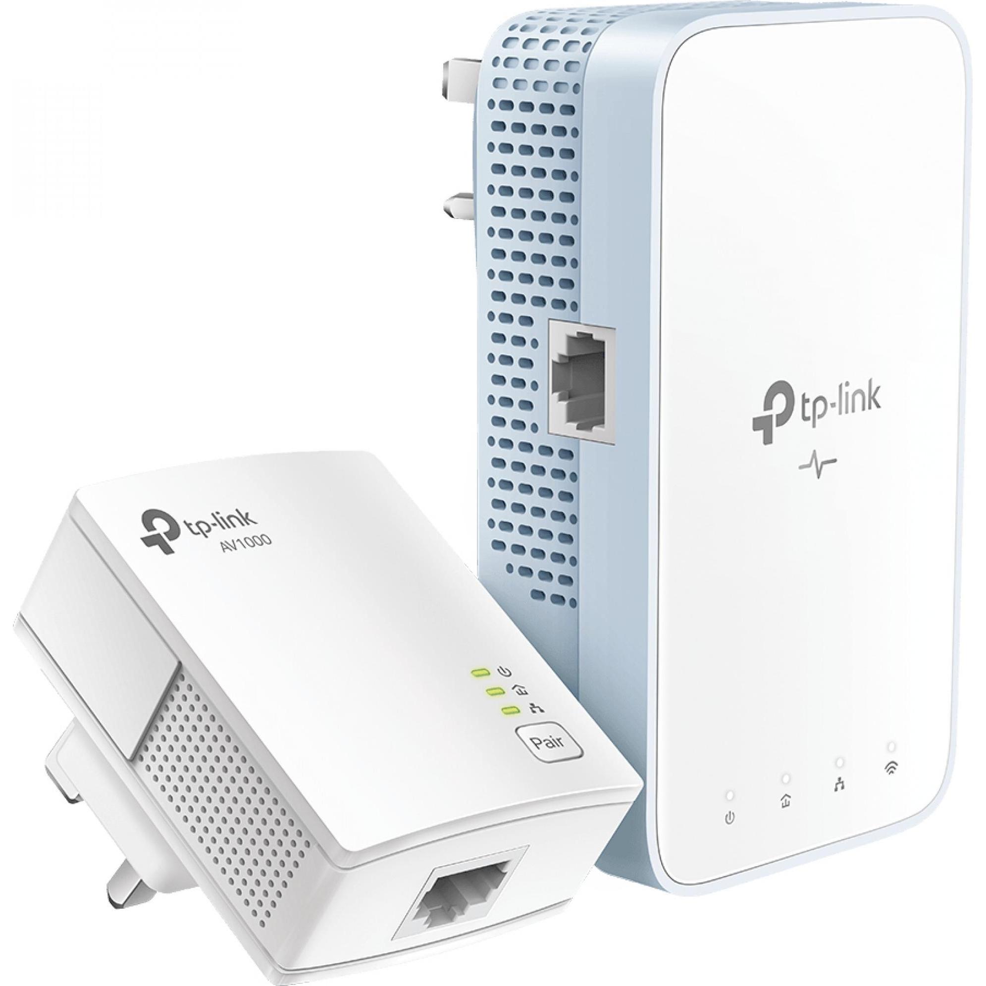 TP-Link TL-WPA7517 KIT (1000 Mbit/s), Powerline, Weiss