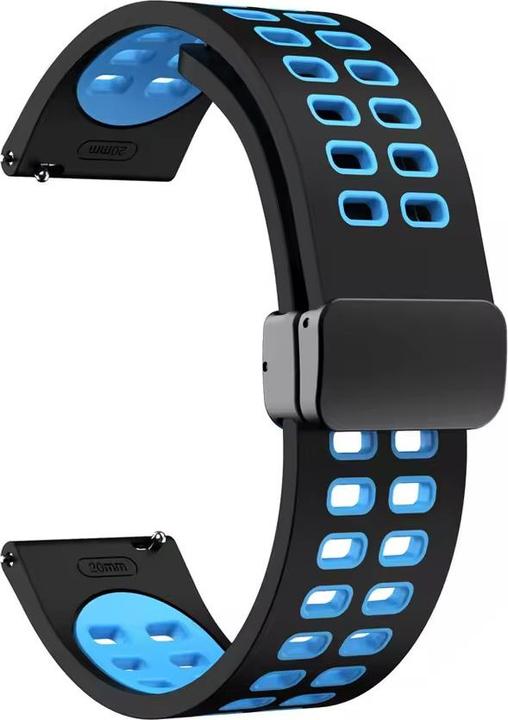 Cbx Pure Silikon Uhrenarmband mit magnetischer Faltschliesse 22mm