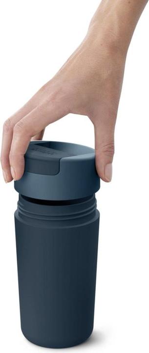 Produktbild Joseph Joseph Sipp Reisebecher mit Klappdeckel - 454 ml 16 fl. oz - Blau (0.45 l)
