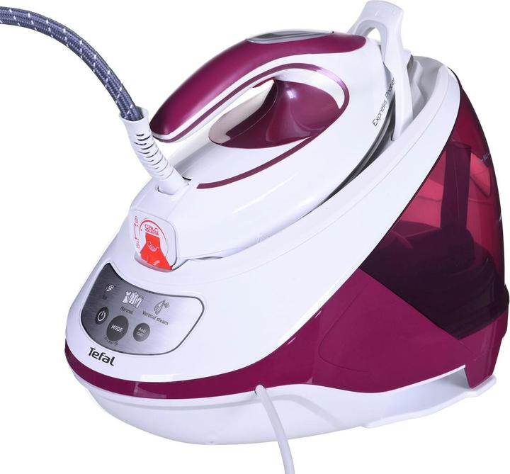 Actual product image Tefal Express Protect SV9201E0 Steam Ironing Station Durilium AirGlide Autoclean soleplate Purple (2800 W, 130 g/min)