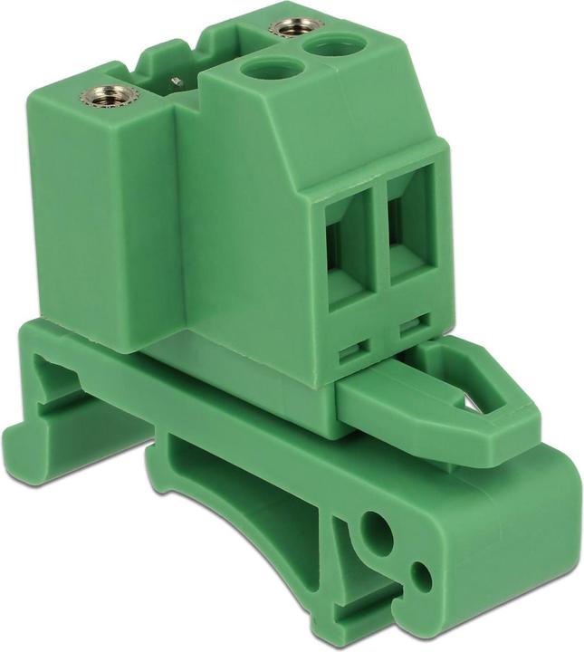 Actual product image Delock Terminal block set for top hat rails (Mounting kit)