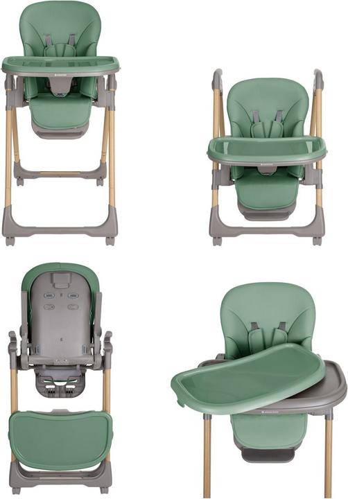 Actual product image Kikkaboo Highchair Olive wheels (Highchair)