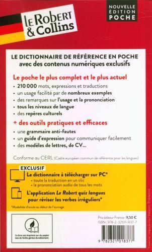 Image du produit Le Robert & Collins allemand poche (Français, Collectif, 2023)