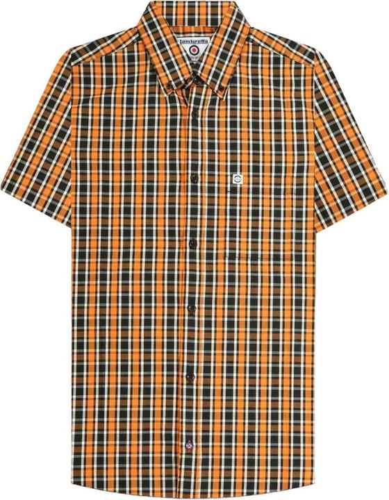 Orange, Schwarz, Weiss