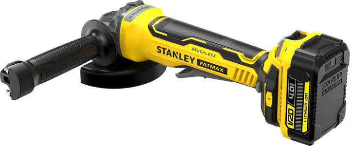 Actual product image Stanley ST ANGLE GRINDER V20 2x4.0Ah 125mm SFMCG700M2K (125 mm)