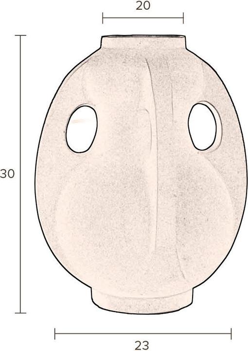 Produktbild Dutchbone Thiago Vase M Terra