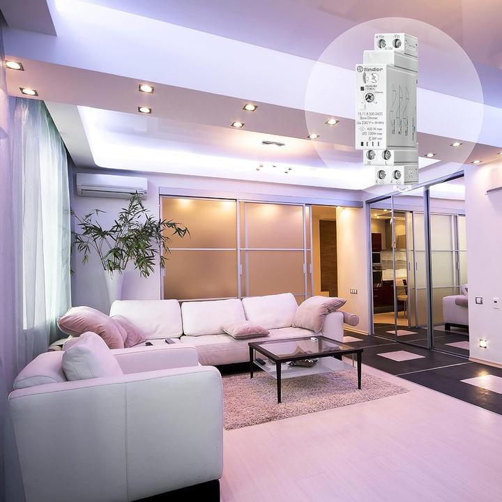 Produktbild Finder Dimmer elektronisch 230VAC, 400W, Slave 15.11.8.230.0400