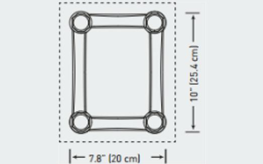 Actual product image Isoacoustics ISO-200 Set - Speakerstandaard (1 pair, Wall installation, Tiltable)