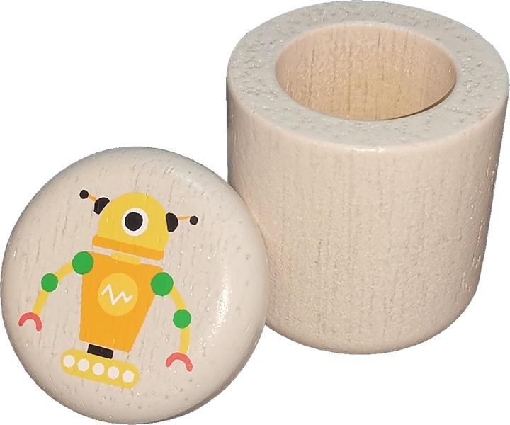 Actual product image Spielba Milk Tooth Can Robo