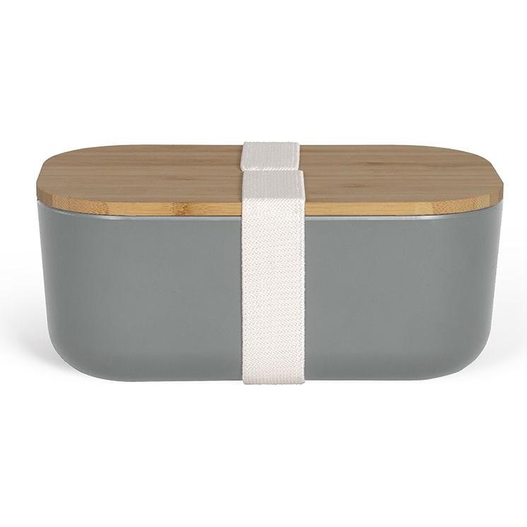 Livoo Recycelte Lunchbox, Lunchbox, Grau