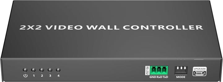 Actual product image PremiumCord HDMI Video Wall Controller for 4 Displays, 8 Display Modes, Full HD 1080p 60Hz