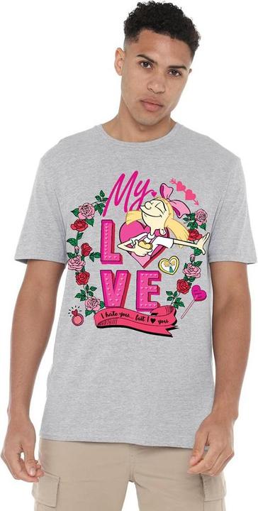 Produktbild Hey Arnold! I Hate You But Love You TShirt Valentinstag (S)