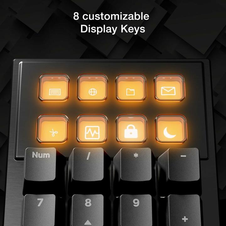 Actual product image be quiet! Klawiatura BEQUIET! DARK MOUNT SILENT LINEAR (USA, Cable)