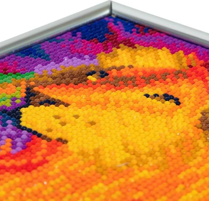 Immagine prodotto Craft Buddy Leone Arcobaleno, cornice di cristallo 21x25cm