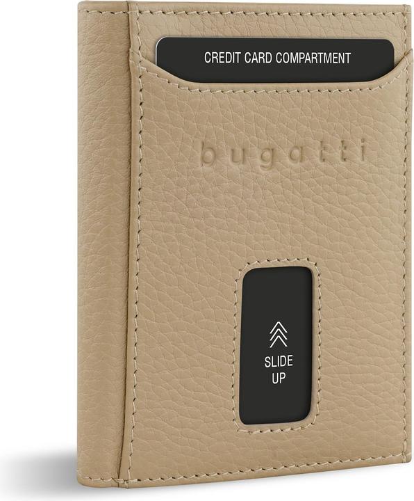 Produktbild Bugatti Secure Slim - RFID Kreditkartenhalter mit Wiener Münzfach