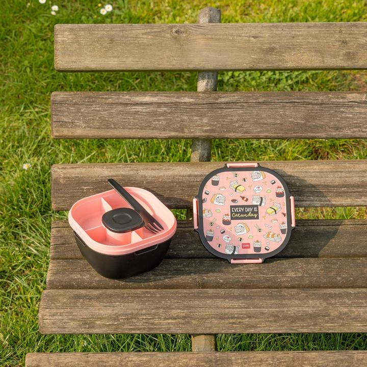 Produktbild Legami Lunchbox mit Tablett & Gewürzbehälter (1700 ml)