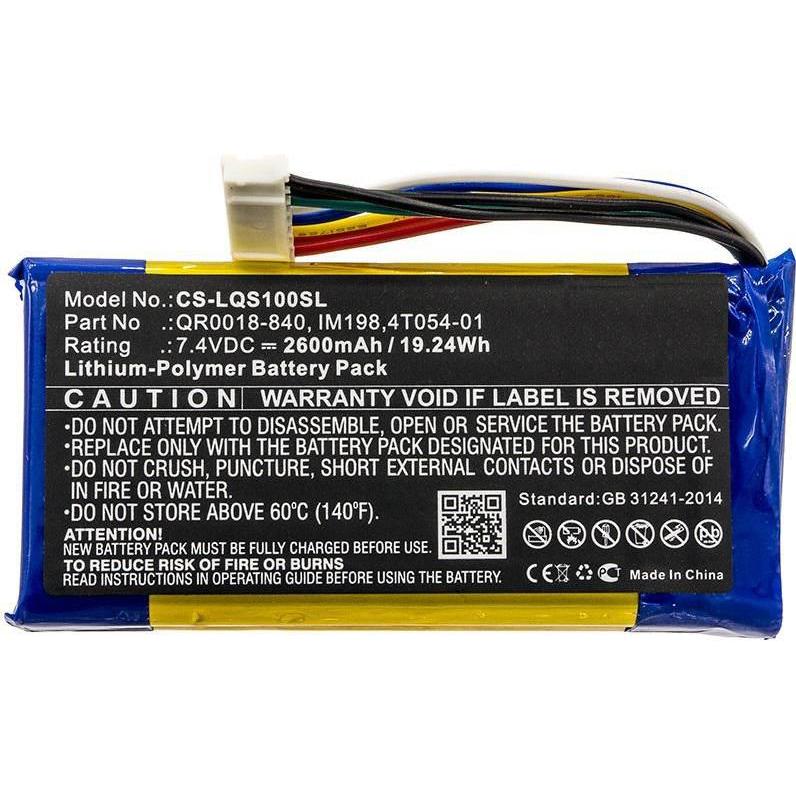 CoreParts Battery for Alarm System, Notebook Ersatzteile, Blau