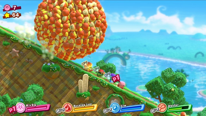 Actual product image Nintendo Kirby Star Allies (Switch, Multilingual)