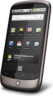 Productafbeelding HTC Google Nexus One - Bruin (512 GB, 3.70", 5 Mpx, 3G)