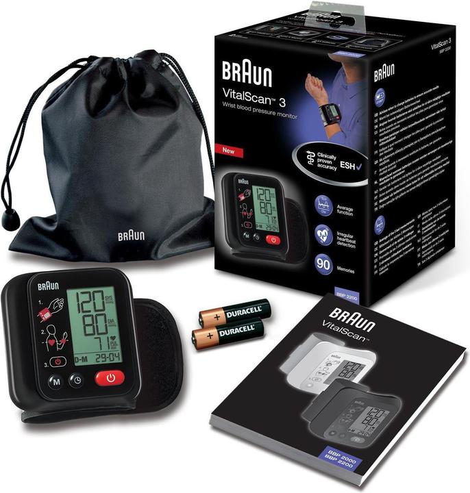 Image du produit Braun VitalScan 3 BBP 2200 (Tensiomètre au poignet)