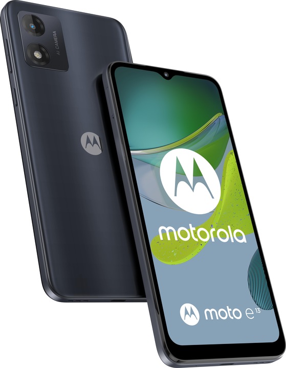 Produktbild Motorola Moto E13 (64 GB, Cosmic Black, 6.50", Dual SIM, 13 Mpx, 4G)